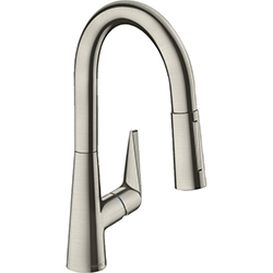 Grifería Monomando para Cocina de 35cm Acero Inoxidable Talis 160 Hansgrohe