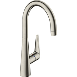 Grifería Monomando para Cocina de 40cm Acero Inoxidable Talis 260 Hansgrohe