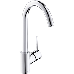 Grifería Monomando para Cocina de 35.3cm Cromo Talis 270 Hansgrohe