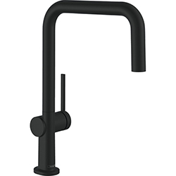 Grifería Monomando para Cocina de 33.9cm Negro Mate Talis U 220 Hansgrohe