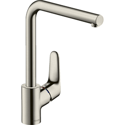 Grifería Monomando para Cocina de 30.5cm Acero Inoxidable 280 Hansgrohe