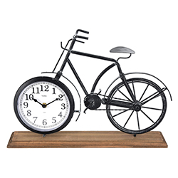 Reloj de Mesa Diseño de Bicicleta 