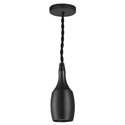 Lámpara Colgante Socket Vintage Negro E27 Lumicino
