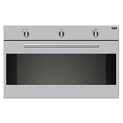 Horno Calm a Gas 4 Funciones 90x59x55cm Dipiu
