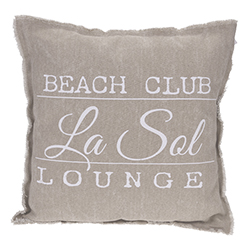 Cojín Beach Club Habano 45x45cm