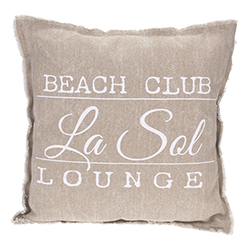 Cojín Beach Club Rosa Claro 45x45cm