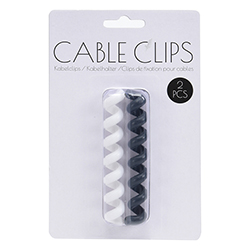 Clip de Fijación Espiral para Cables