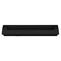 Tiradera de Encastrar Teo 140x40mm Negro Mate