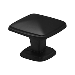 Pomo Arcadia 31x31x24mm Negro Mate