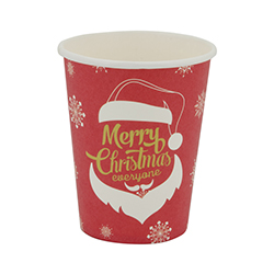 Vaso de Papel Santa 9 Onzas 10 Unidades