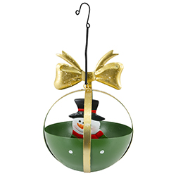Santa Colgante Verde 14cm