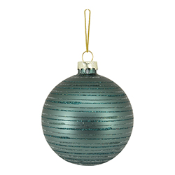 Bola Ho Ho Holiday Lines Verde 8cm