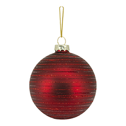 Bola Ho Ho Holiday Lines Burg 8cm