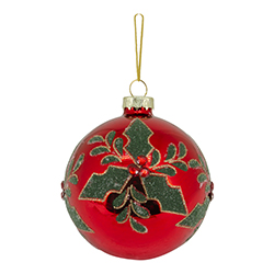 Bola Holly Country Cherry Roja 8cm