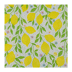 Servilleta Moments Summer Lemons 33x33cm 16 Unidades