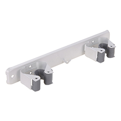 Soporte Doble para Accesorios de Limpieza