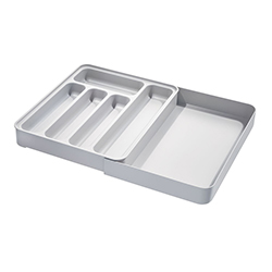 Organizadora de Cajones de Cocina de Plástico 6 Compartimentos Interdesign