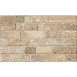 Cerámica Brickwork Beige 33x55cm Hecha en España