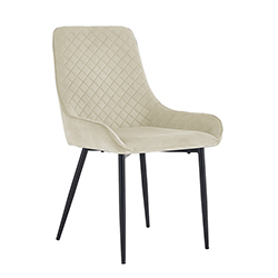 Silla Magz Fija Gamuza Crema