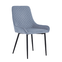 Silla Magz Fija Gamuza Azul