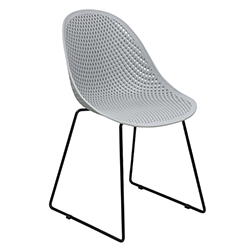 Silla Hexagonal Fija Gris