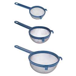 Colador Malla Metal 3 Piezas 