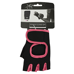 Guantes de Gimnasia Neoprene S/M Negro Rojo