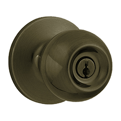 Cerradura para Dormitorio Ball Bronce Antiguo Geo