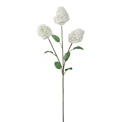 Flor Smoke Bush Blanca 72cm