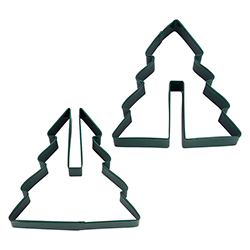 Cortador de Galleta Árbol Navideño 3D 2 Piezas Wilton