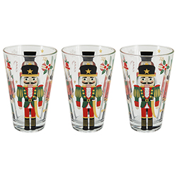 Vaso Nadia Cascanuez 10.7oz 3 Piezas Cerve 