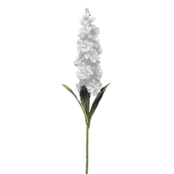 Flor Delphinium Blanca 93cm