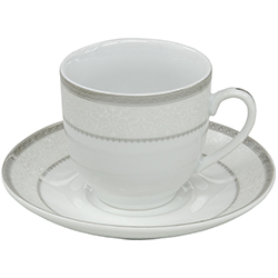 Taza con Plato Whitby Plata Royal Rochdale