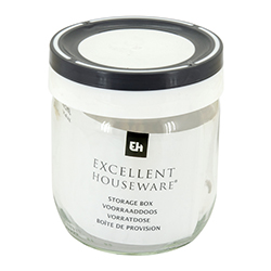 Frasco de Vidrio con Tapa 425ml Exccelle Houseware