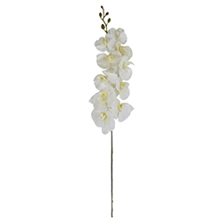 Flor Orquídea Gigante Blanca 94cm