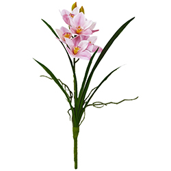 Flor Orquídea Rosada 55cm