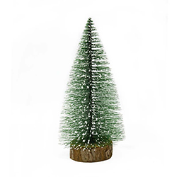 Adorno Árbol de Navidad para Pueblo Navideño 15cm