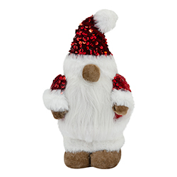 Santa Elfo Colgante Rojo Blanco 20cm