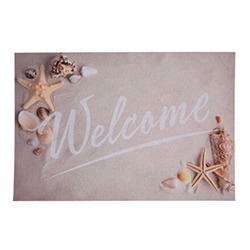 Alfombra Welcome Playa Arena 58x38cm