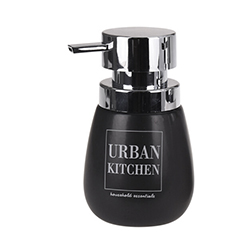Dispensador de Jabón Líquido Urban Kitchen Negro