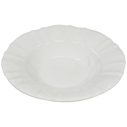 Plato Tendido Chloe Cream 24cm Value Ceramic