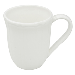 Taza Chloe Cream 11cm Value Ceramic