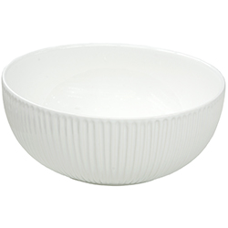 Ensaladera Riscada White 22cm Value Ceramic