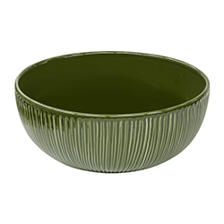 Ensaladera Riscada Green 22cm Value Ceramic