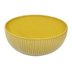 Ensaladera Riscada Yellow 22cm Value Ceramic