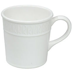 Taza Alice White 9cm Value Ceramic