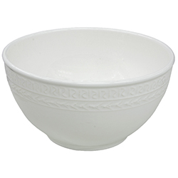 Ensaladera Alice White 25cm Value Ceramic