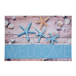 Alfombra Welcome Playa Turquesa 58x38cm