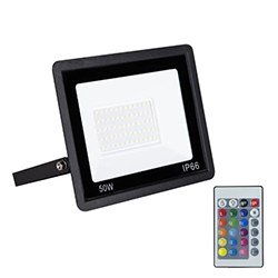 Reflector Led Slim 50w RGB