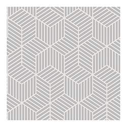 Papel Tapiz Cubic Gris 